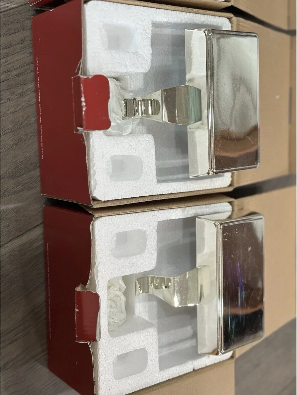 Pottery Barn sleek low